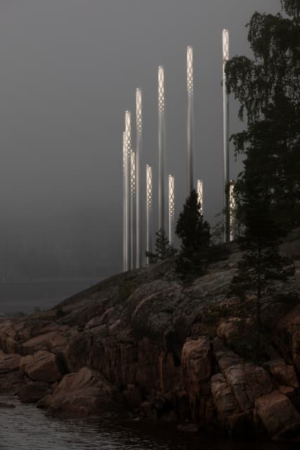 Long daylight pavilion, 2025 - Kruunuvuorenranta, Helsinki, Finland – 2025 - Photo: HAM / Maija Toivanen