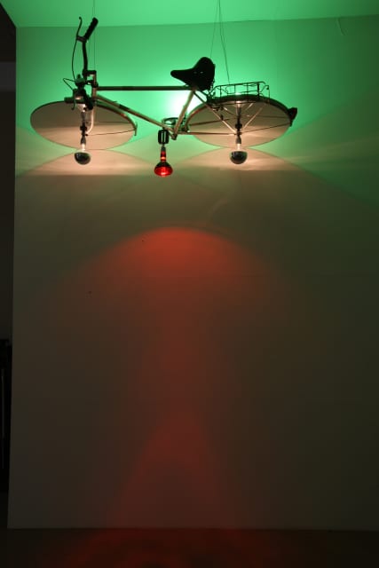 Meteor shower bike, 2010 - Photo: Studio Olafur Eliasson, 2010