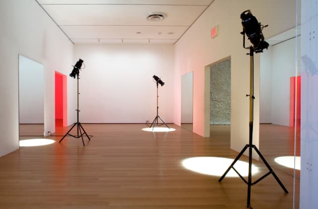 Mirror door (spectator), 2008 - The Museum of Modern Art, New York, 2008 - Photo: Christopher Burke