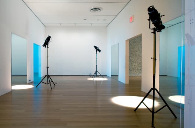 Mirror door (visitor), 2008 - The Museum of Modern Art, New York, 2008 - Photo: Christopher Burke