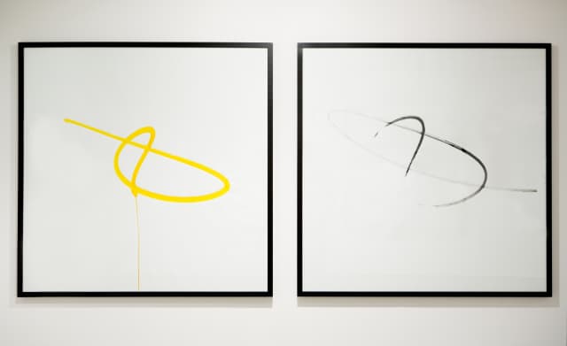 Monoaxial Berlin pendulum drawings (short), 2007 - PKM Gallery, Seoul, 2007