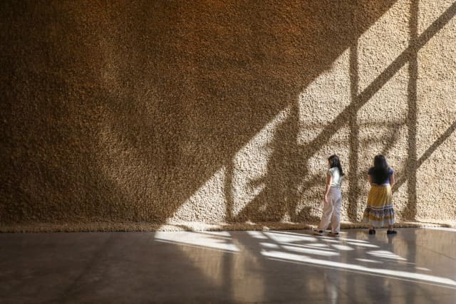 Moss wall, 1994 - Museum of Contemporary Art and Design, Manila, Philippines – 2026 - Photo: Jake Verzosa