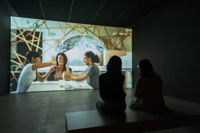 Movement microscope, 2011 - Singapore Art Museum at Tanjong Pagar Distripark – 2024 - Photo: Joseph Nair, Memphis West Pictures | Singapore Art Museum 