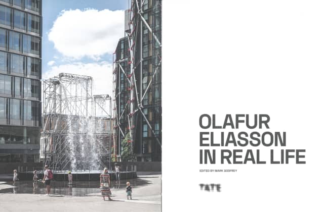 Olafur Eliasson: In Real Life, exhibition catalogue spread