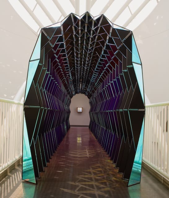 One-way colour tunnel, 2007 - San Francisco Museum of Modern Art, 2007 - Photo: Ian Reeves / Courtesy of San Francisco Museum of Modern Art