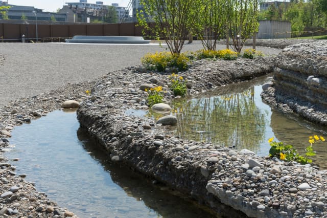 Oscillation bench, 2014 - Novartis Campus, Basel 2015 - Photo: Christian Bettinger / PHOTO BASILISK AG 