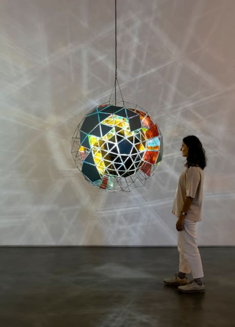 Red emotional globe, 2010 - Istanbul Museum of Modern Art, Istanbul, Turkey – 2024 - Photo: Kayhan Kaygusuz