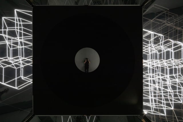 Rehearsal room for spatial imagination, 2024, 2024 (3) - The Geffen Contemporary at MOCA, Los Angeles, California - Photo: Zak Kelley