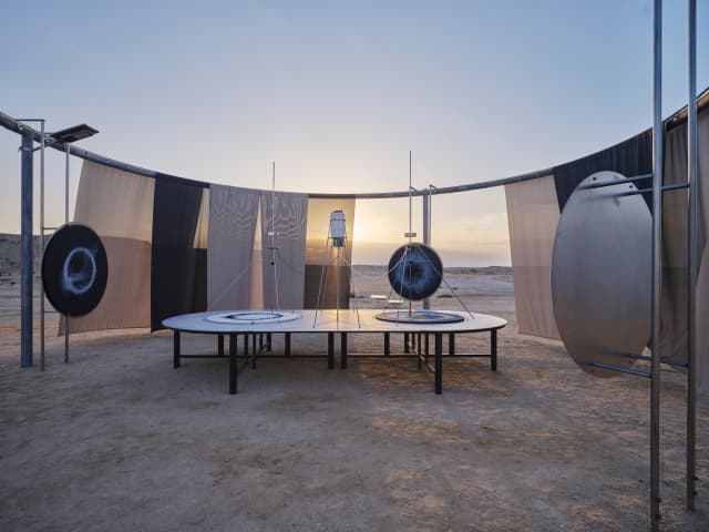 Saltwater-drawing observatory, 2023 - Al Thakhira, Qatar – 2023 - Photo: Anders Sune Berg