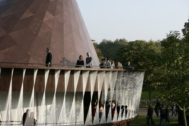 Serpentine Gallery Pavilion - Serpentine Gallery, Kensington Gardens, London, 2007 - Photo: Anna Sofie Hartmann / Studio Olafur Eliasson