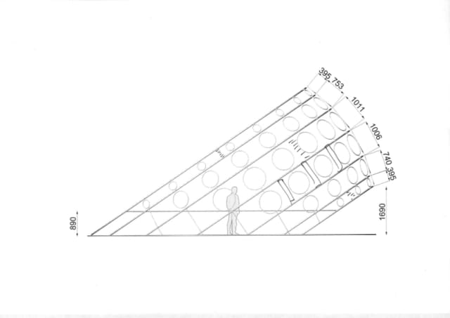 Sketch for Dagslyspavillon, 2007