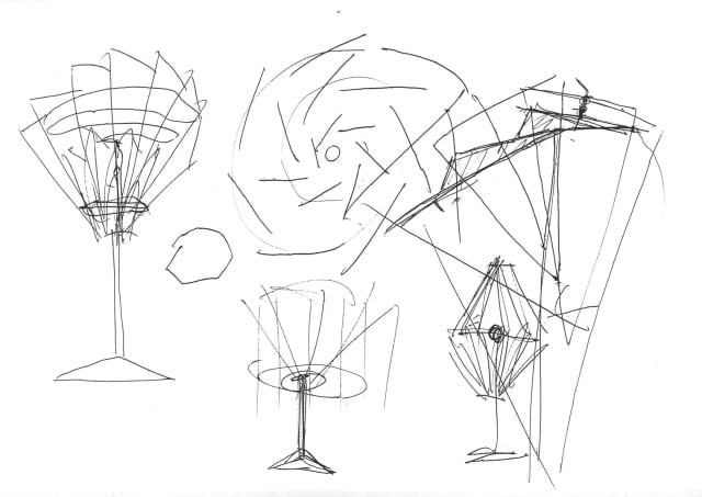 Sketch for Lighthouse lamp, 2004