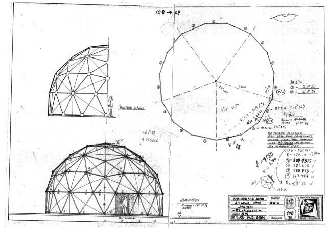 Sketch for The drop factory, 2000 by Einar Thorsteinn