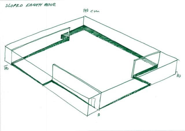 Sketch for The mediated motion, 2001