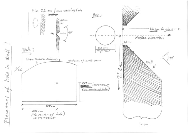 Sketch for Your circumspection disclosed, 1999