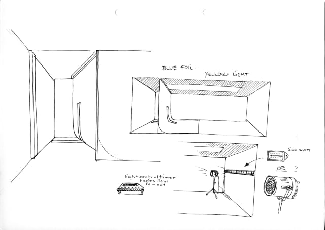 Sketch for Your inverted veto, 1998