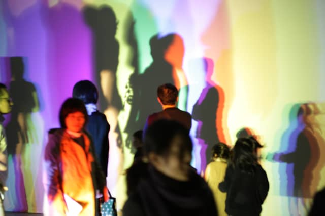 Slow-motion shadow in colour, 2009 - 21st Century Museum of Contemporary Art, Kanazawa, Japan, 2009 - Photo: Studio Olafur Eliasson