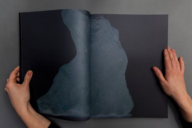 Spread from Olafur Eliasson: Contact, edited by Studio Olafur Eliasson, Berlin 2014