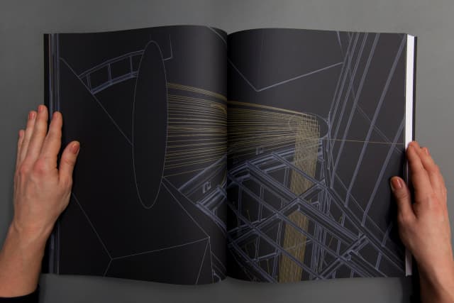 Spread from Olafur Eliasson: Contact, edited by Studio Olafur Eliasson, Berlin 2014