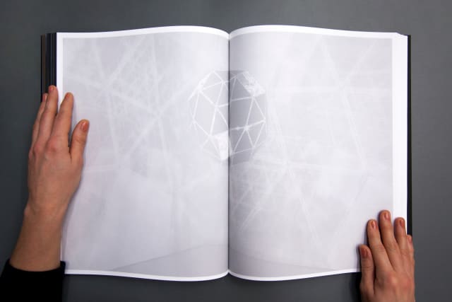 Spread from Olafur Eliasson: Contact, Spread from Olafur Eliasson: Contact, edited by Studio Olafur 