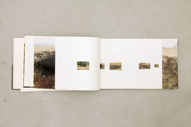 Spread from Sonne statt Regen, edited by Caroline Eggel / Studio Olafur Eliasson, Ostfildern-Ruit 2003