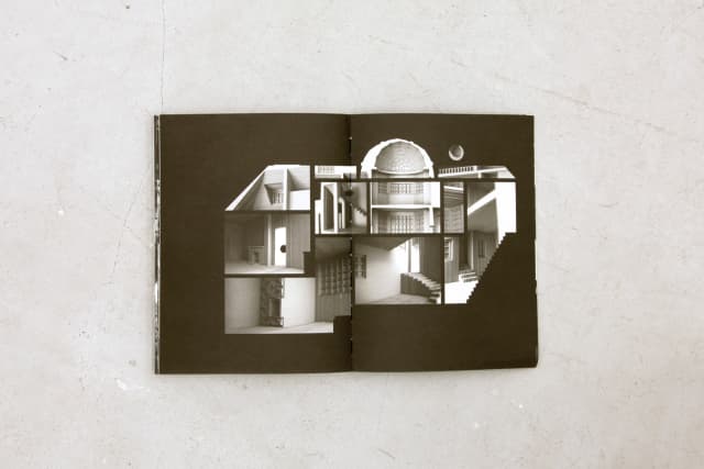 Spread from TYT (Take Your Time) Vol. 1: Small Spatial Experiments, edited by Studio Olafur Eliasson, Berlin 2007