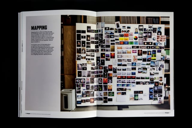 Spread from Your uncertain archive by Studio Olafur Eliasson in Disegno no.7, Spread from Your uncer