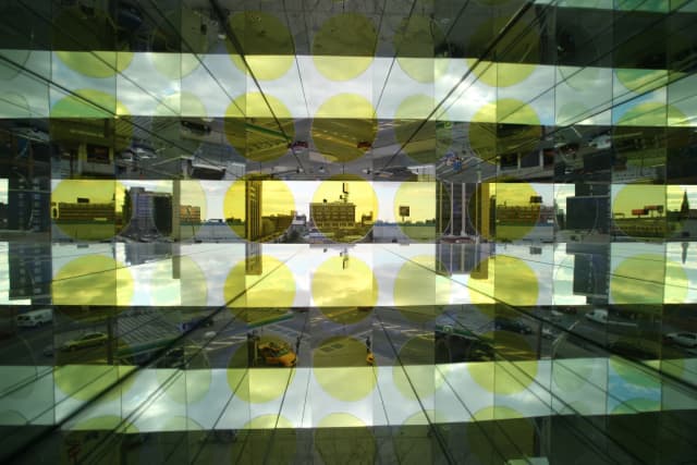 Sunset kaleidoscope, 2005 - MoMA PS1, Long Island City, New York, 2008 – 2005 - Photo: Studio Olafur Eliasson