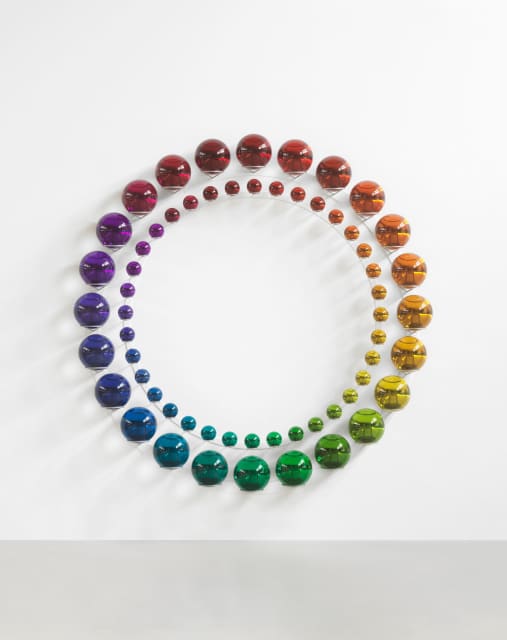 Synchronised rainbow mandala, 2023, - Studio Olafur Eliasson, Berlin  – 2023 - Photo: Jens Ziehe