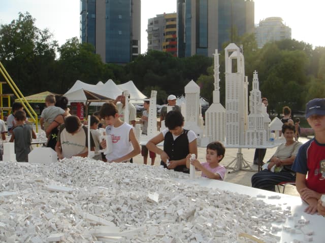 The collectivity project, 2005 - 3rd Tirana Biennale, Albania, 2005 - Photo: Olafur Eliasson