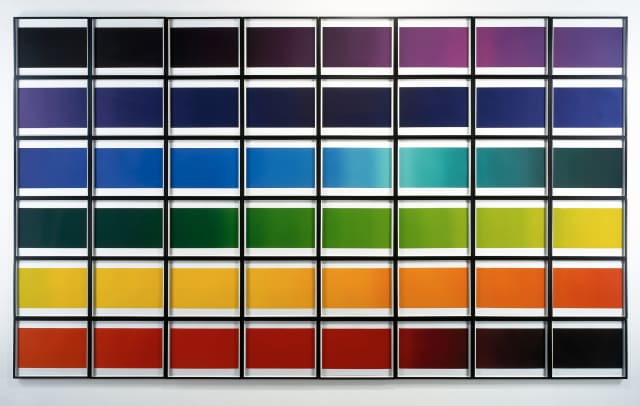 The colour spectrum series, 2005 - Tanya Bonakdar Gallery, New York, 2006 - Photo: Christopher Burke