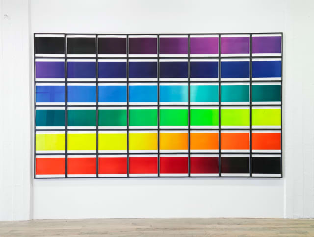 The colour spectrum series, 2005 - i8 Gallery, Reykjavik, 2009 – 2005