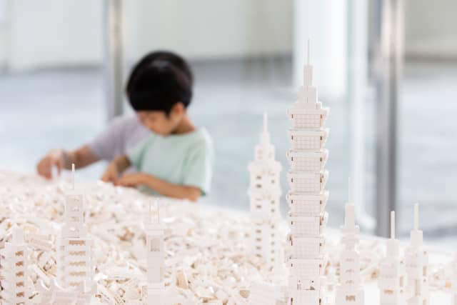 The cubic structural evolution project, 2004, (detail) - Taipei Fine Arts Museum, Taipei – 2025 - Photo: Taipei Fine Arts Museum