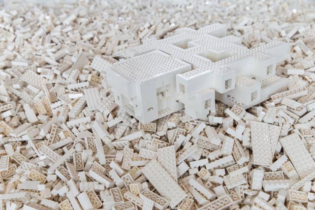 The cubic structural evolution project, 2004, (detail) - Taipei Fine Arts Museum, Taipei – 2025 - Photo: Taipei Fine Arts Museum