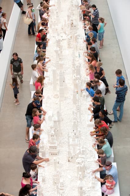 The cubic structural evolution project, 2004 - QAGOMA – 2010 - Photo: Mark Sherwood, QAGOMA