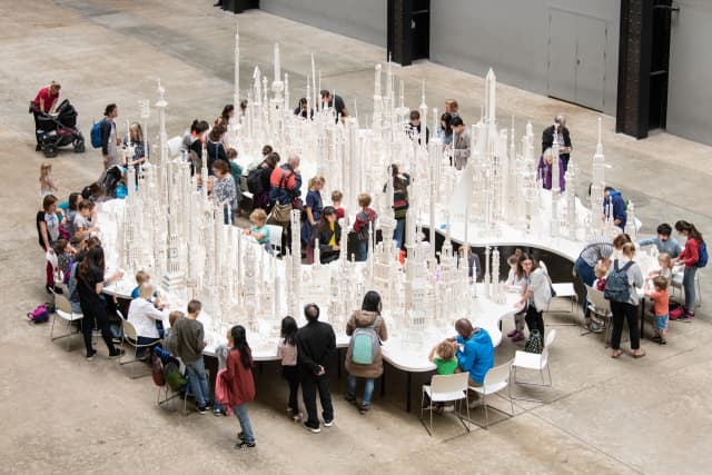 The cubic structural evolution project, 2004 - Turbine Hall, Tate Modern, London – 2019 - Photo: Tate (Joe Humphrys)