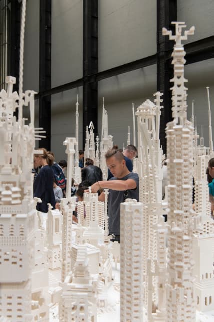 The cubic structural evolution project, 2004 - Turbine Hall, Tate Modern, London – 2019 - Photo: Tate (Joe Humphrys)