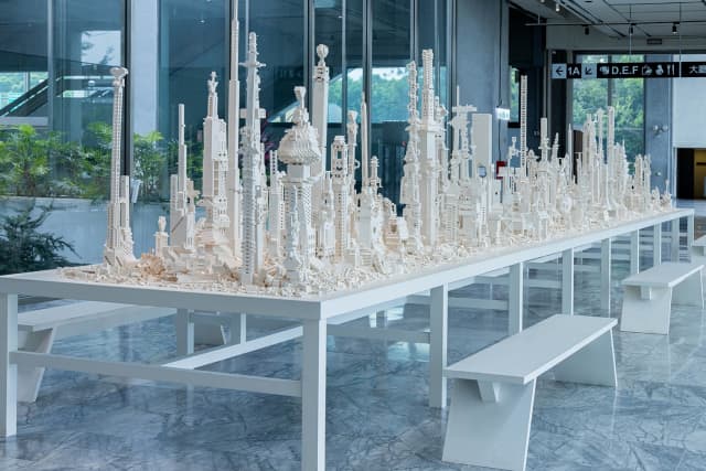 The cubic structural evolution project, 2004 - Taipei Fine Arts Museum, Taipei – 2025 - Photo: Irene Lin
