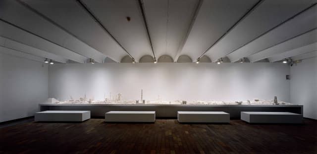 The cubic structural evolution project, 2004 - Miro Foundation, Barcelona, 2008 – 2004 - Photo: Florian Holzherr