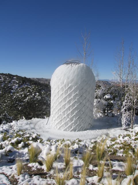 The glacierhouse effect versus the greenhouse effect, 2005 - Private collection, Santa Fe, 2006 – 2005 - Photo: Andrew Gellatly