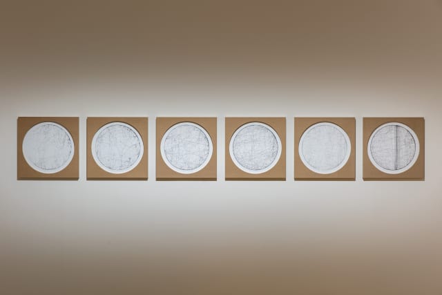 The seismographic testimony of distance (Auckland–Taipei no. 1 to no. 6), 2025 - Taipei Fine Arts Museum, Taipei - Photo: Taipei Fine Arts Museum