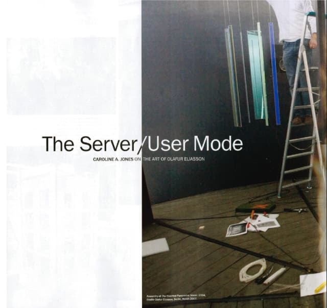 The Server / User Mode by Caroline A. Jones