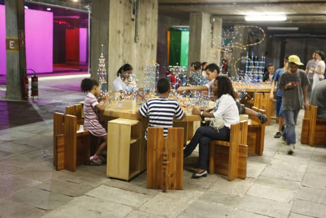 The structural evolution project - SESC Pompeia, São Paulo, 2011 – 2001 - Photo: Olafur Eliasson