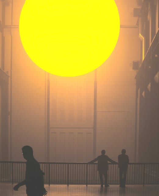 The weather project, 2003 - Turbine Hall, Tate Modern London (The Unilever Series) – 2003 - Photo: Jens Ziehe