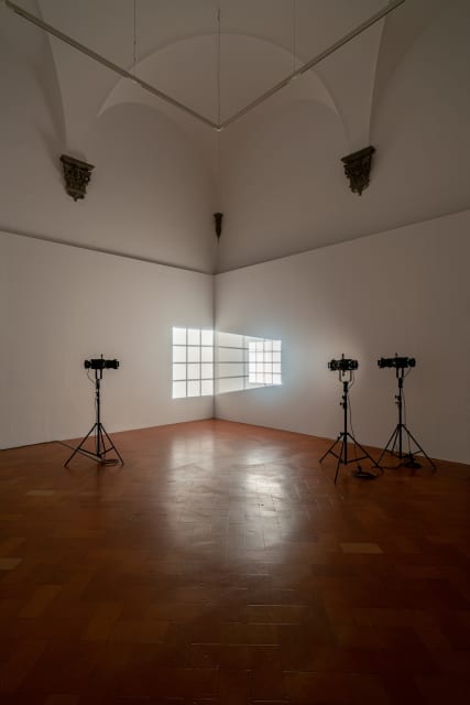 Triple window, 1999 - Fondazione Palazzo Strozzi, Florence – 2022 - Photo: Ela Bialkowska, OKNO Studio. Courtesy Fondazione Palazzo Strozzi, Florence