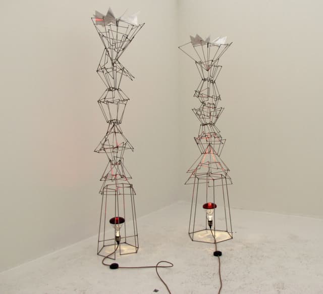 Two hot air columns, 2005 - Studio Olafur Eliasson, 2005 - Photo: Studio Olafur Eliasson