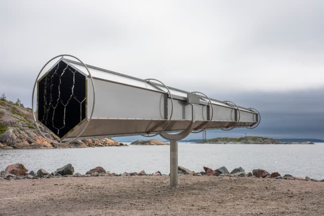 Viewing machine, 2001/2003 - Helsinki Biennial, Vallisaari Island – 2025 - Photo: HAM / Maija Toivanen