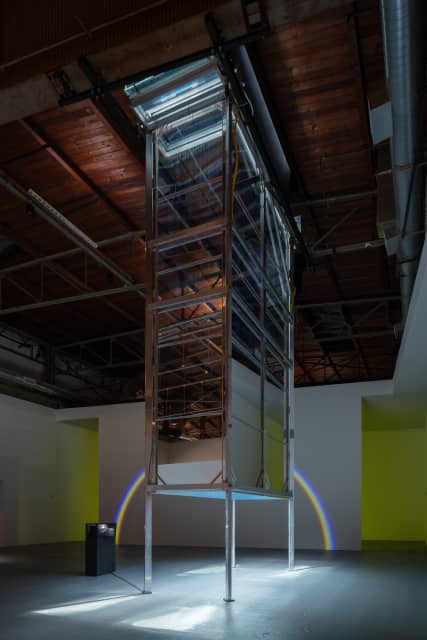 Viewing machine for imagining oceanic futures, 2024 - The Geffen Contemporary at MOCA, Los Angeles, California – 2024 - Photo: Zak Kelley