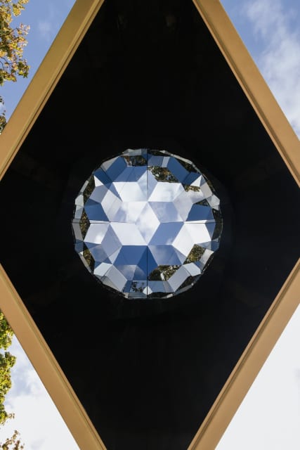 Votre vue amplifiée (Your amplified view), 2025 - Le château de Caen, France – 2025 - Photo: C. Schuhmann