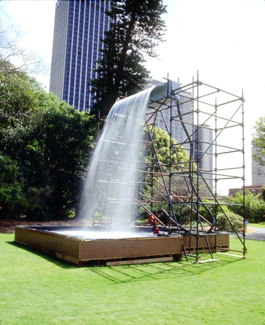 Waterfall, 1998 - 11th Biennale of Sydney, 1998 - Photo: Olafur Eliasson